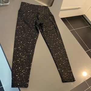 Silver Icing Synergy Rose Gold Speckle Leggings